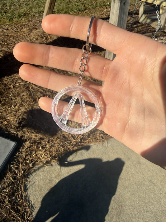 Vault Symbol Keychain - Borderlands 4