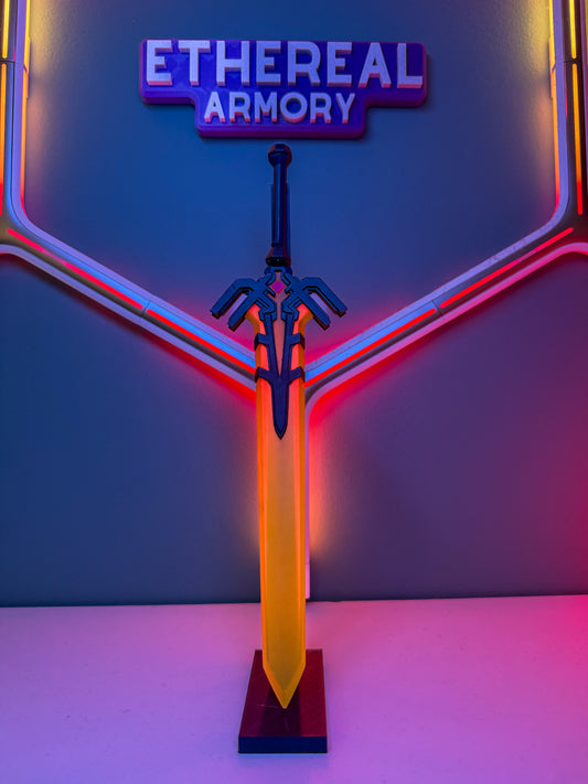 Magik-Inspired Soul Sword Desk Display (3D Resin Print Collectible)