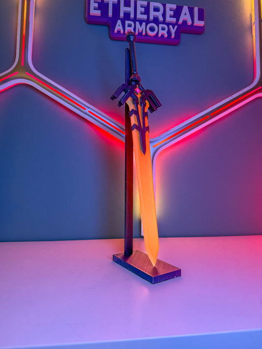 Magik-Inspired Soul Sword Desk Display (3D Resin Print Collectible)