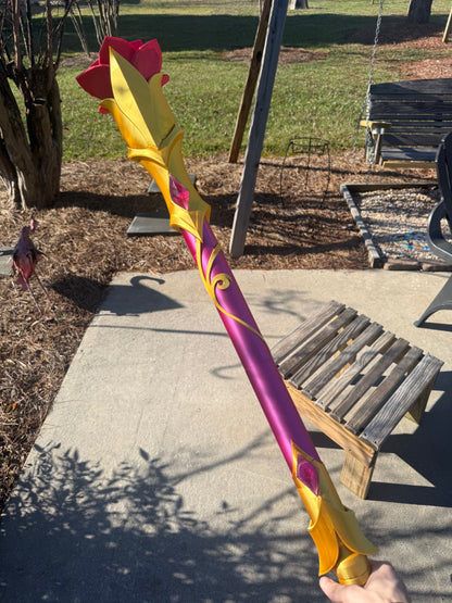 Wedding Gambit Staff – Inspired by the Mr. X Skin - Marvel Rivals (68" 3 piece assembly)