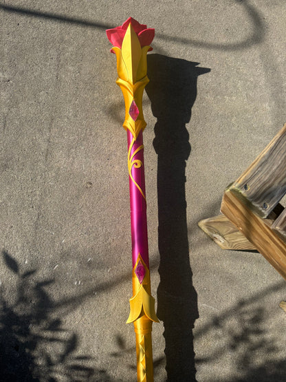 Wedding Gambit Staff – Inspired by the Mr. X Skin - Marvel Rivals (68" 3 piece assembly)