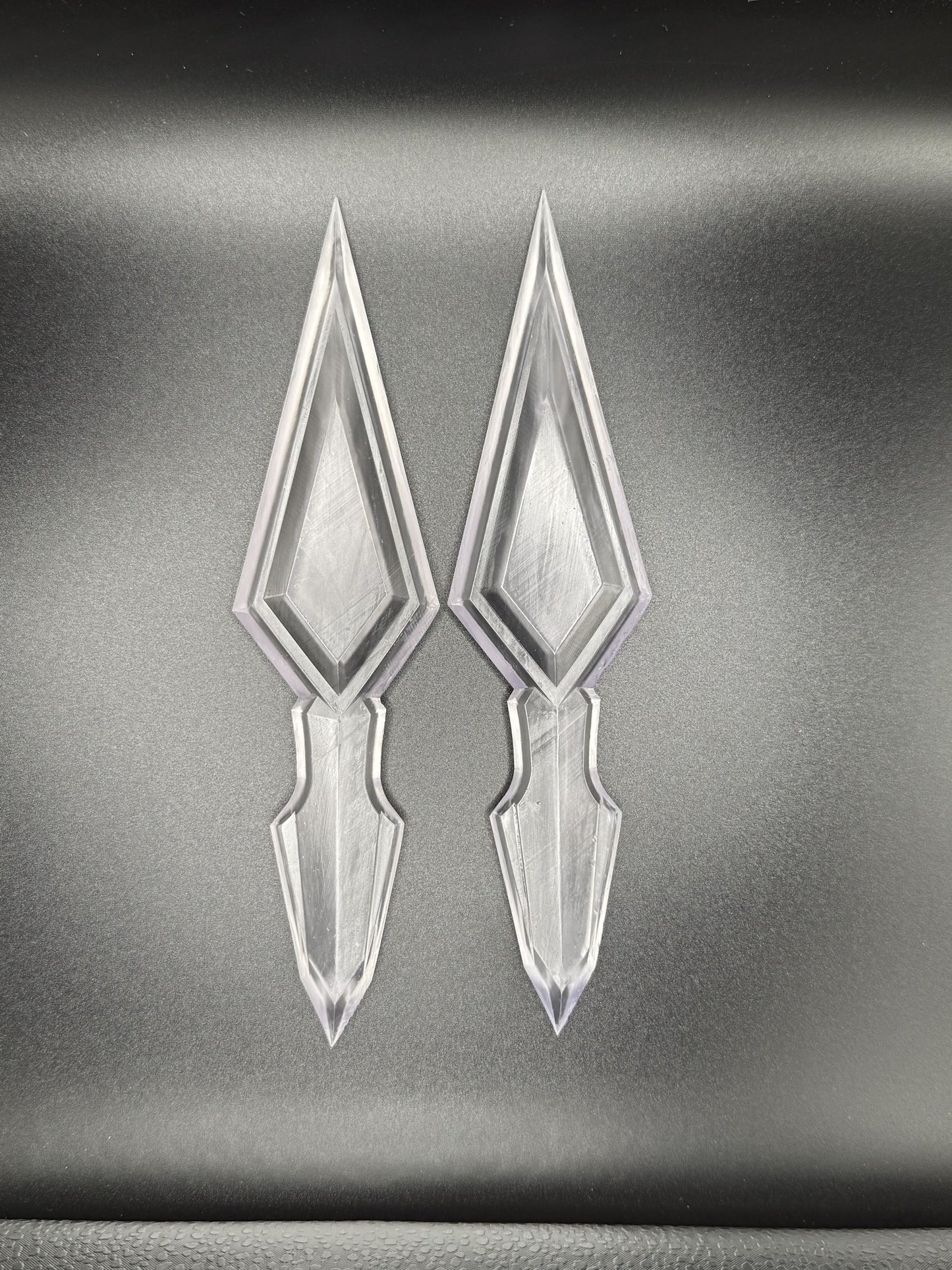 Clear Dagger - Cloak & Dagger Inspired (Marvel Rivals - Healing Dagger) | Clear 3D Printed Resin Prop